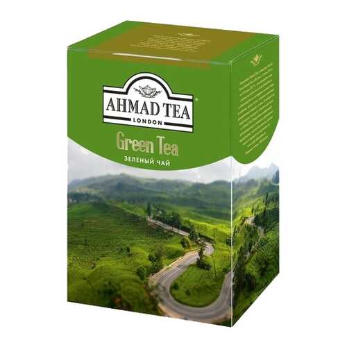 Чай зеленый Ahmad Tea листовой 100 г в Лукойл