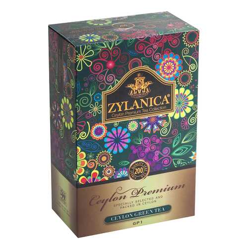 Чай зеленый листовой Zylanica ceylon premium collection 200 г в Лукойл