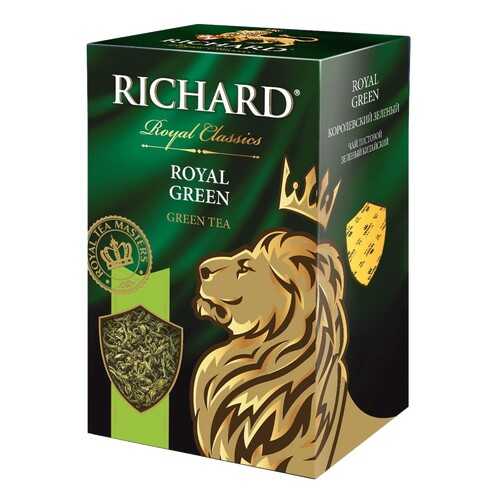 Чай зеленый Richard royal green листовой 90 г в Лукойл