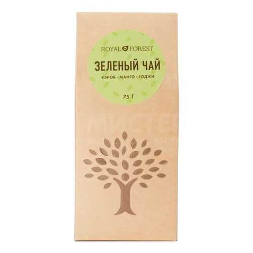 Чай зеленый Royal Forest Кэроб манго годжи 75г в Лукойл