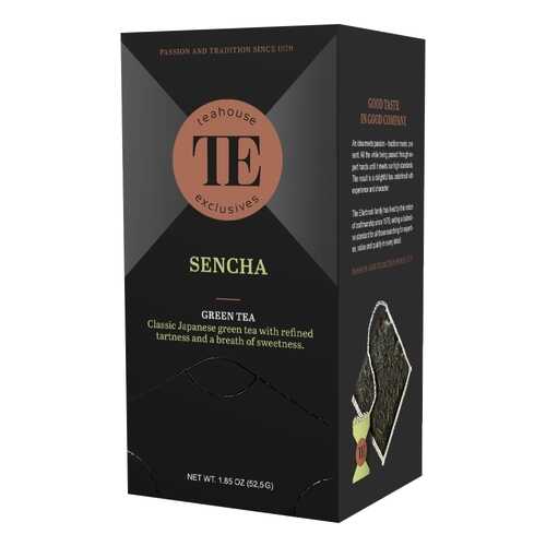 Чай зеленый Teahouse Exclusives Sencha 15 пакетиков 40 г в Лукойл