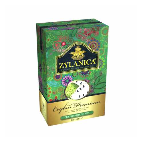 Чай Zylanica Ceylon Premium зеленый листовой с саусепом 100 г в Лукойл