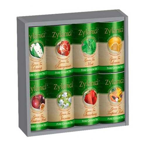 Набор зеленого чая Zylanica Flavoured Green Tea с фруктовыми и цветочными добавками в Лукойл