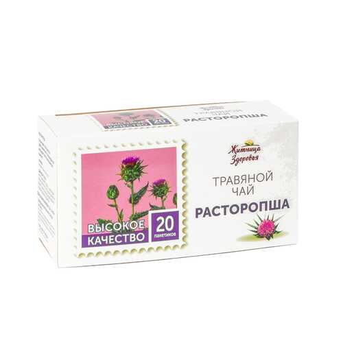 Травяной чай Житница здоровья расторопша фильтр пакеты 20*1.5 г в Лукойл