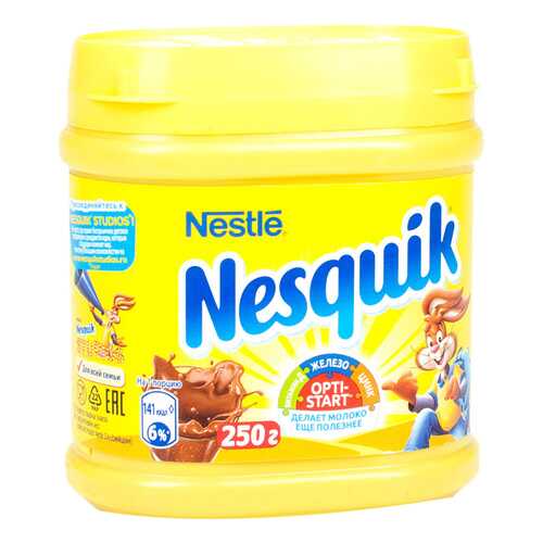 Какао Nestle Несквик 250 г Россия в Лукойл