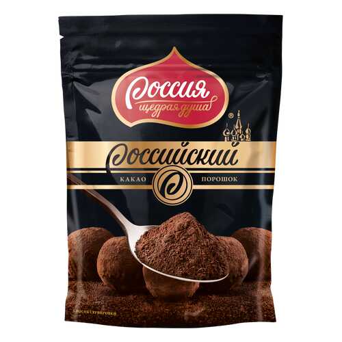Какао-порошок Российский для приготовления десертов и напитков 100 г в Лукойл