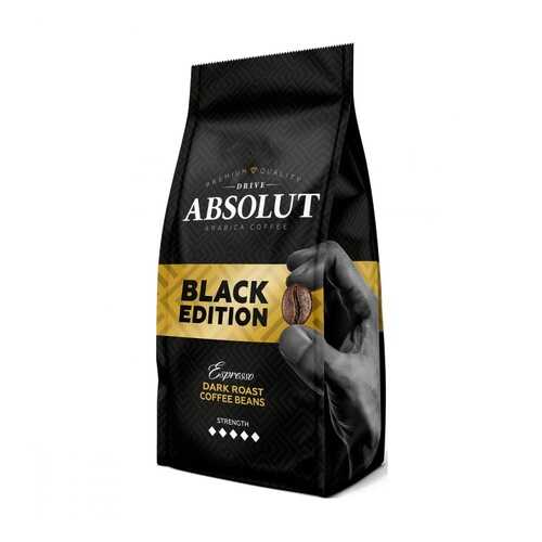 Кофе Absolut Drive black edition в зернах 1000 г в Лукойл