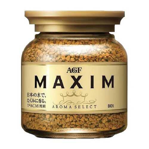 Кофе AGF Maxim растворимый gold blend 80 г в Лукойл
