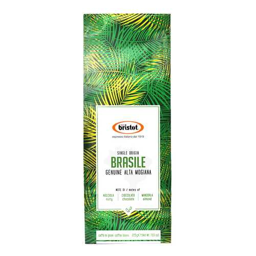 Кофе Bristot Brasile в зернах 225 г в Лукойл