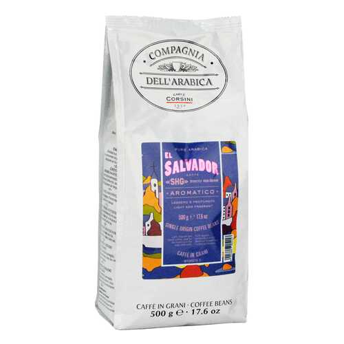 Кофе Compagnia Dell`Arabica El Salvador SHG в зернах 500 г в Лукойл