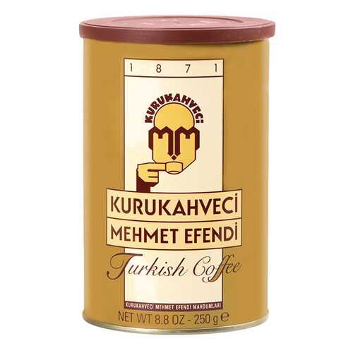 Кофе Kurukahveci Mehmet Efendi турецкий молотый обжаренный 250 г в Лукойл