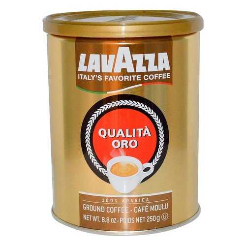 Кофе Lavazza Qualita Oro молотый в жестяной банке 250 г в Лукойл