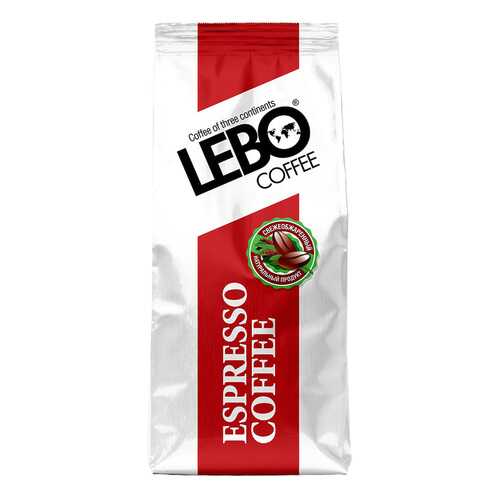Кофе Lebo эспрессо зерно 500 г в Лукойл