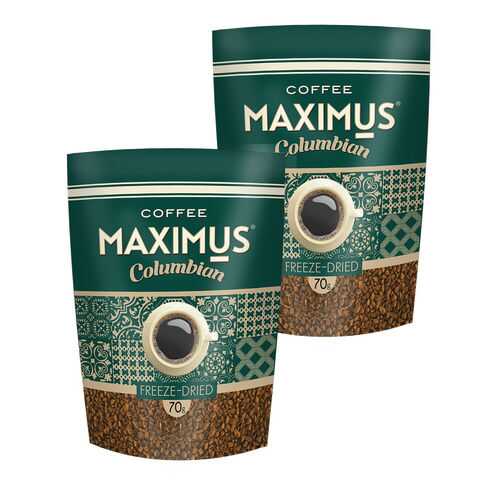 Кофе Maximus Columbian сублимированный 70 г в Лукойл