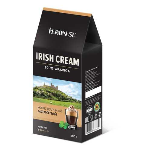 Кофе молотый ароматизированный Veronese Irish Cream 200 г в Лукойл