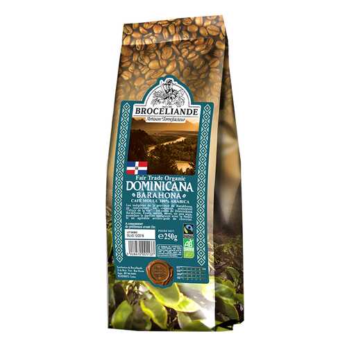 Кофе молотый Broceliande Dominicana 250 г в Лукойл