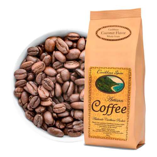 Кофе молотый Caribbean Spice Artisan Kosher Coffee Coconut Grind кокос 250 г в Лукойл