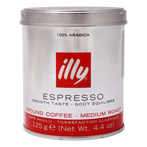 Кофе молотый ILLY caffe espresso 125 г в Лукойл