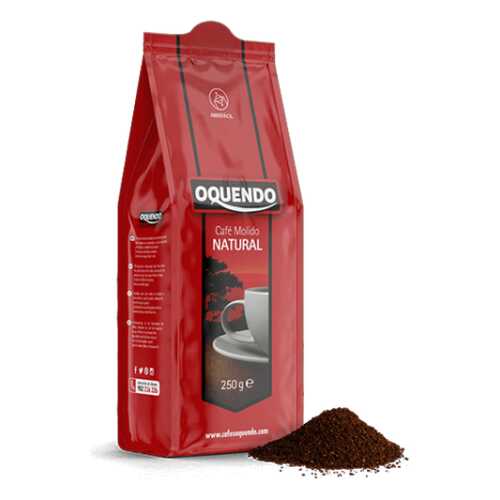 Кофе молотый Oquendo natural 250 г в Лукойл
