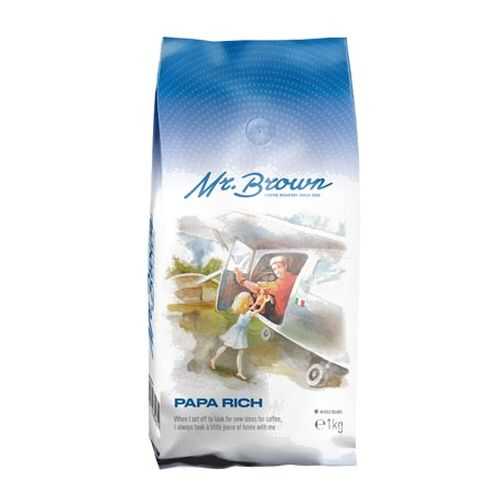 Кофе Mr.Brown Papa Rich в зернах 1 кг в Лукойл