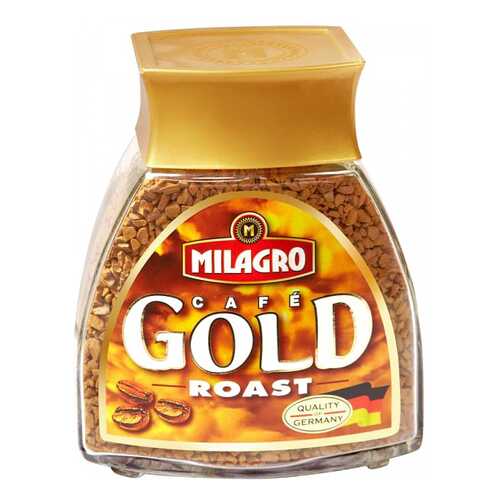 Кофе натуральный растворимый Milagro gold roast сублимированный 95 г в Лукойл