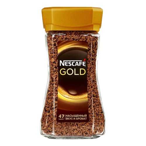 Кофе Nescafe gold растворимый 95 г в Лукойл