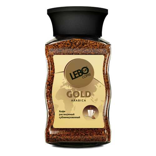 Кофе растворимый Lebo gold 100 г в Лукойл