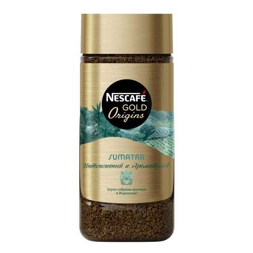 Кофе растворимый NESCAFE GOLD Origins Sumatra, 170г, стеклянная банка в Лукойл