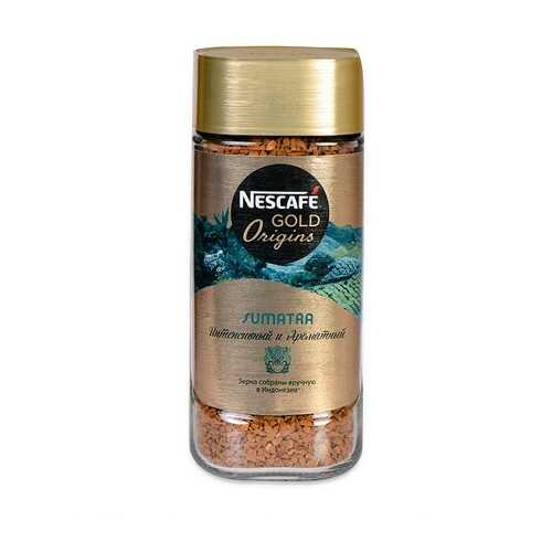 Кофе растворимый Nescafe Gold ORIGINS SUMATRA 85г Россия в Лукойл