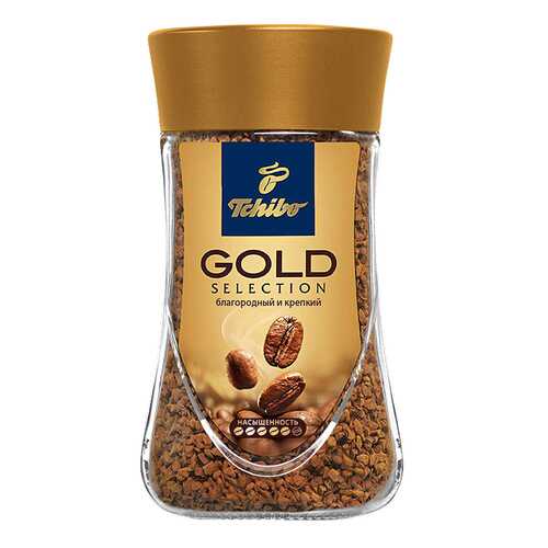 Кофе растворимый Tchibo gold selection 95 г в Лукойл