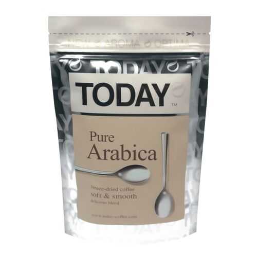 Кофе растворимый Today pure arabica 150 г в Лукойл