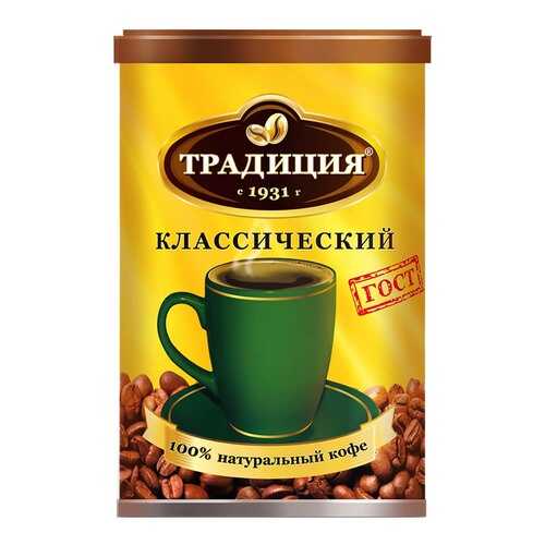 Кофе растворимый Традиция Русский Продукт гранулированный классический 95 г в Лукойл