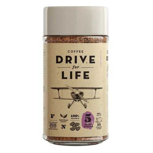 Кофе растворимый живой Drive for Life extra strong 100 г в Лукойл