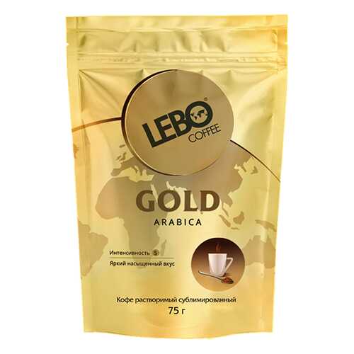 Кофе сублимированный Lebo Gold м/у 75 г в Лукойл