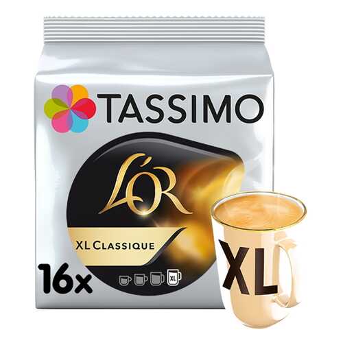 Кофе Tassimo L’OR Xl Classique в капсулах 16 шт в Лукойл