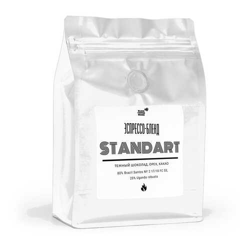 Кофе в зернах Black coffee beans Standart, 250 г в Лукойл