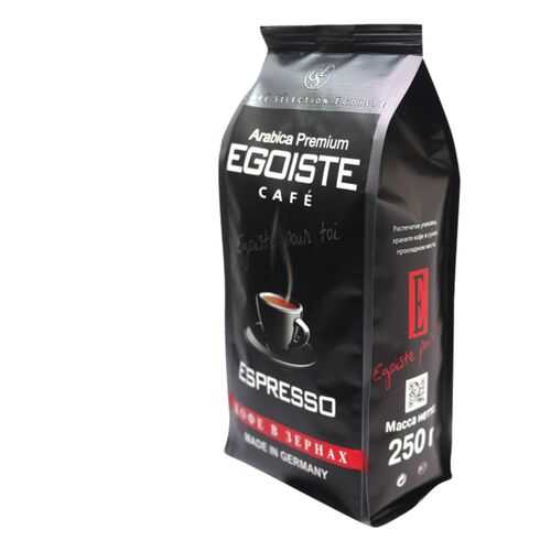 Кофе в зернах Egoiste espresso 250 г в Лукойл