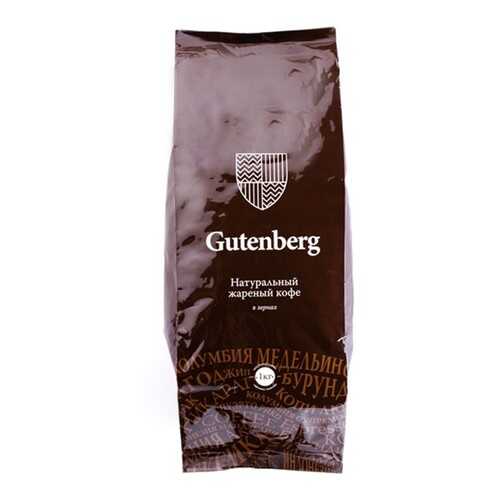 Кофе в зернах Gutenberg Эфиопия Каффа 1000 г в Лукойл