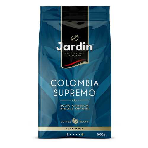 Кофе в зернах Jardin Colombia Supremo 1 кг в Лукойл