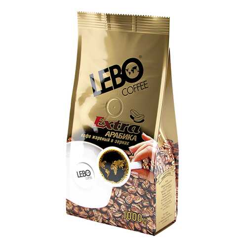 Кофе в зернах Lebo extra арабика 1000 г в Лукойл