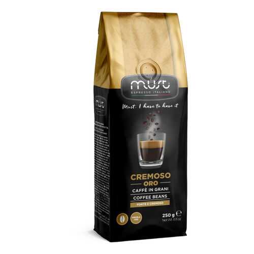 Кофе в зернах Must cremoso oro 250 г в Лукойл