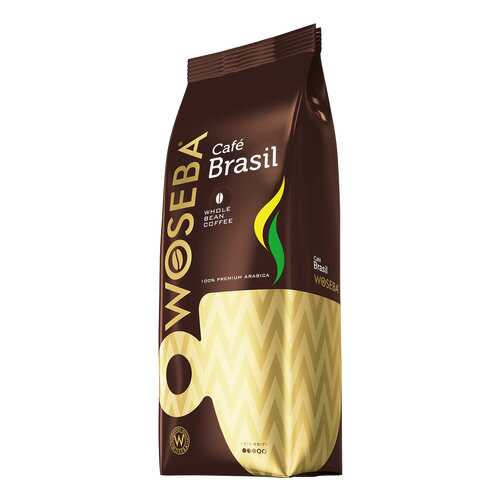 Кофе Woseba cafе Brasil натуральный жареный в зернах 500 г в Лукойл