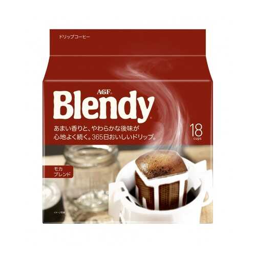 Кофе японский AGF Blendy Mokka дрип-пакеты 7 г*18 штук в Лукойл
