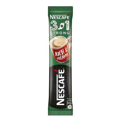 Крепкий кофе NESCAFE 3в1 растворимый порционный, 10 порций по 14.5г в Лукойл