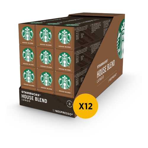 Nespresso STARBUCKS House Blend 12 штук по 57г в Лукойл