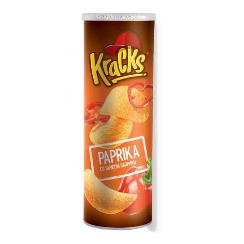 Чипсы картофельные т.з. Кракс (Kracks) со вкусом паприки 160г*14 в Лукойл