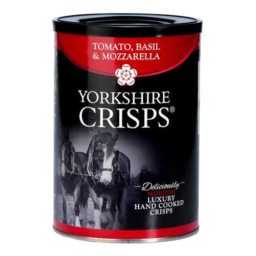 Чипсы картофельные Yorkshire Crisps с томатом базиликом и моцареллой 100 г в Лукойл