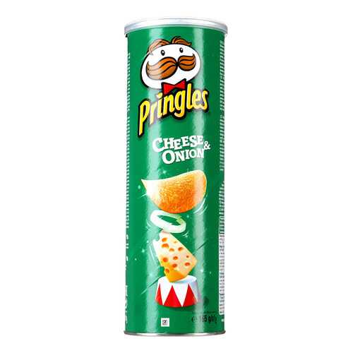 Чипсы Pringles со вкусом сыра и лука 165 г в Лукойл