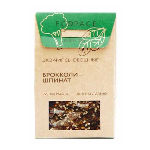 Эко-чипсы овощные Every day брокколи-шпинат 40 г в Лукойл