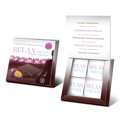 Шоколад горький iMix RELAXsweet 40 г в Лукойл